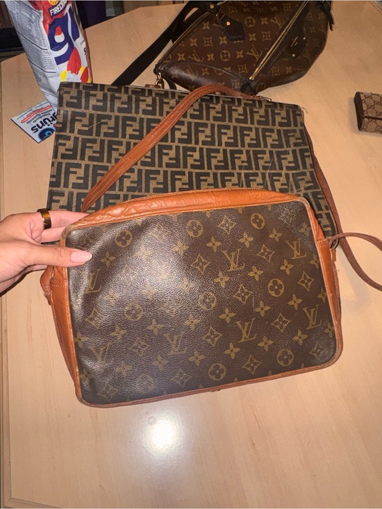 Louis Vuitton Other - Vintage Louis Vuitton Brown Monogram Crossbody Messenger